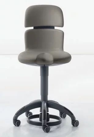 Hugo freehand Arbeitsstuhl (Polster carbon)