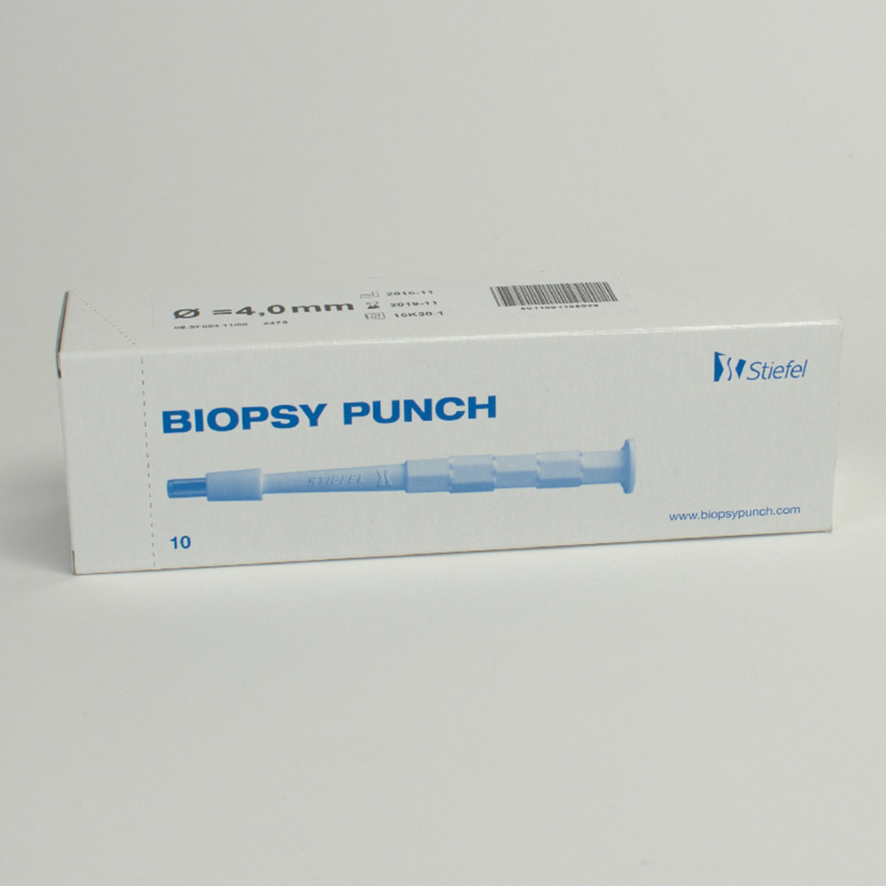 Biopsy Punch Ø 4mm Schleimhautst.10St