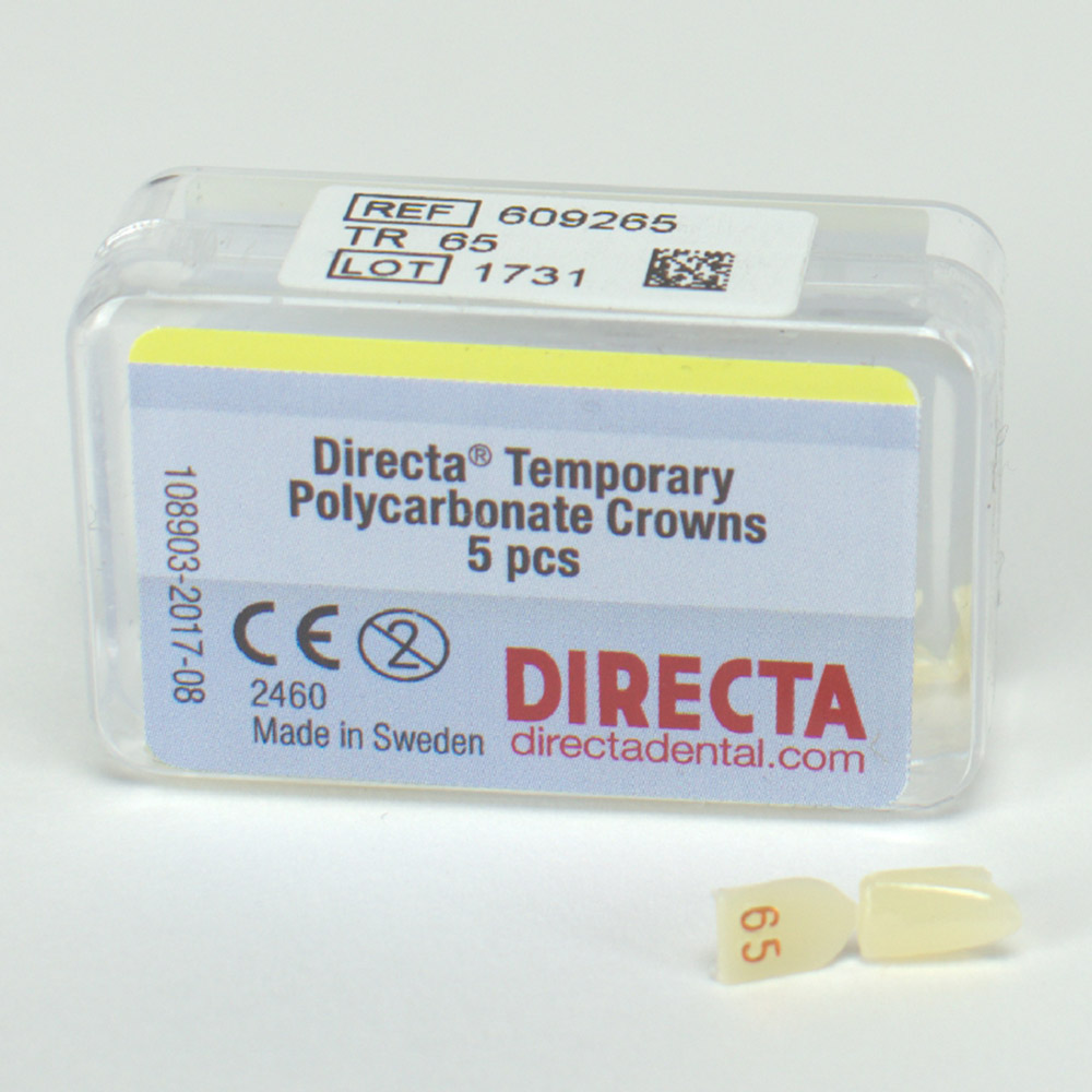 Directa-Kronen transluzent Nr. 65, 5 Stück