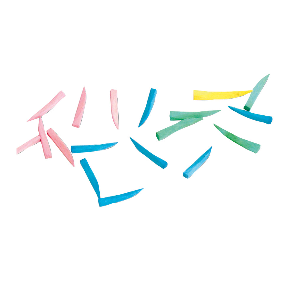 Interdentalkeile Holz, 600 Stück Sortiert