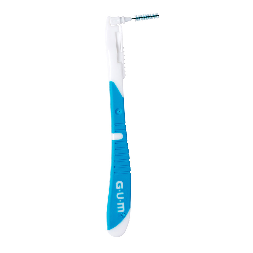 GUM Bi-Direction Interdentalbürsten 0,9 mm blau, 6 Stück