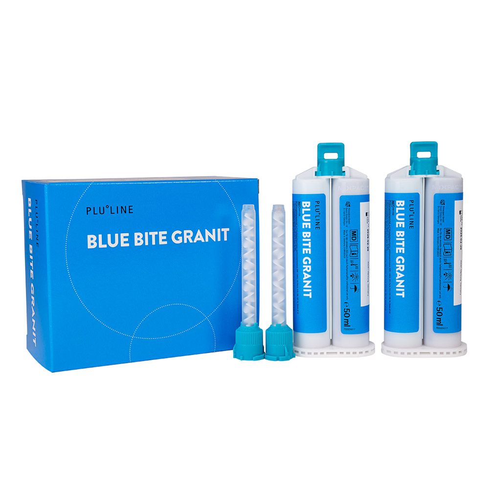 PLULINE Blue Bite Granit, 2 x 50 ml Kartusche
