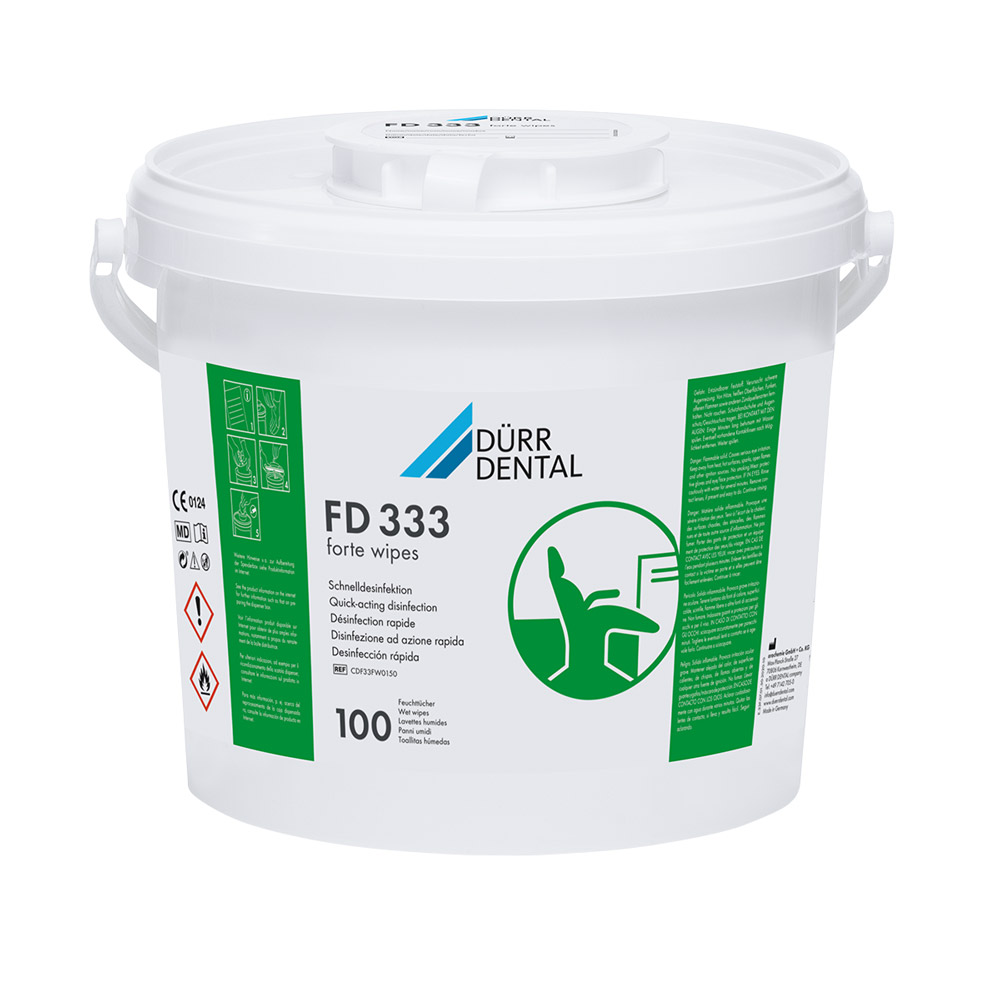 FD 333 forte wipes Schnelldesinfektion, 100 Stück Box