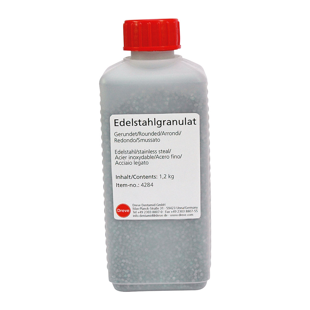 Edelstahlgranulat, 1,2 kg