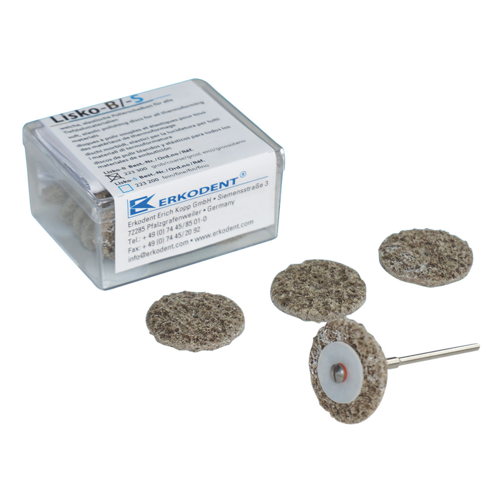 Lisko-B Polierscheiben, 10 Stück