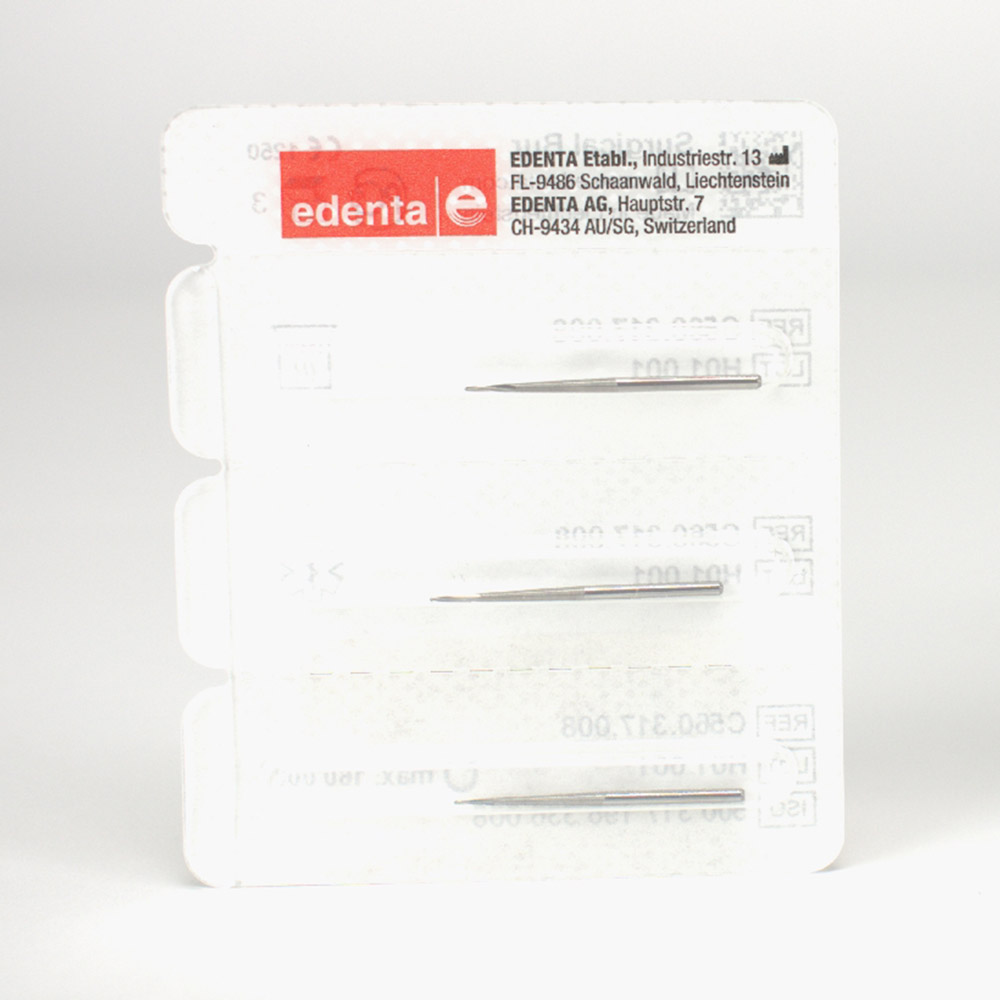 Chirurgische Fräse FGxxl C560 008, 3 Stück