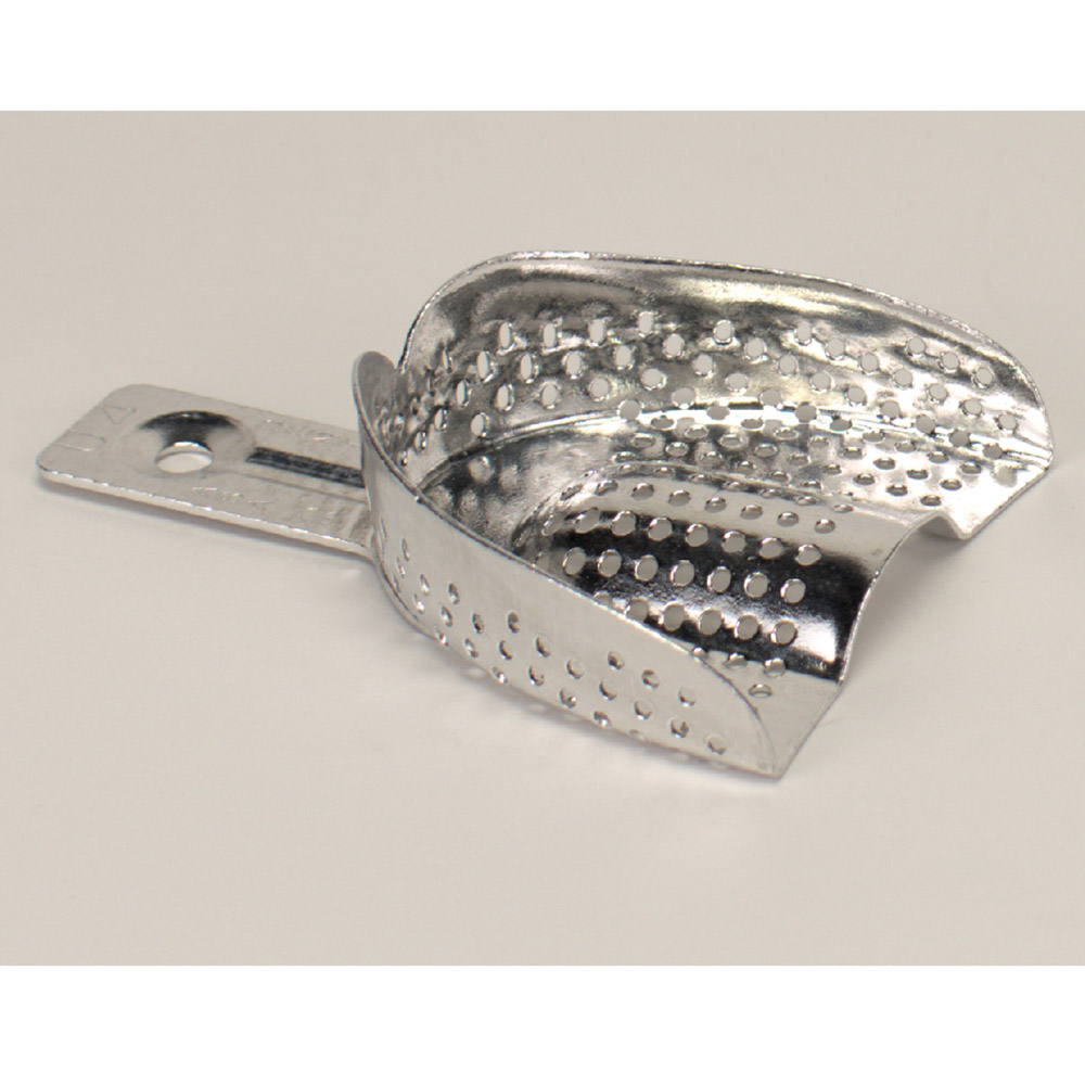 Abdrucklöffel Aluminium perforiert OK U4, Stück