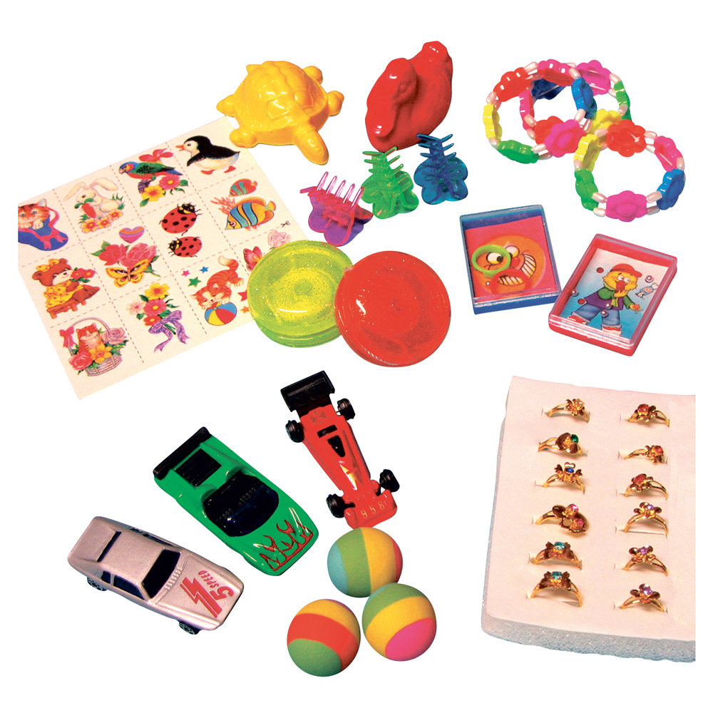 Spielzeug Sortiment, 600 Stück