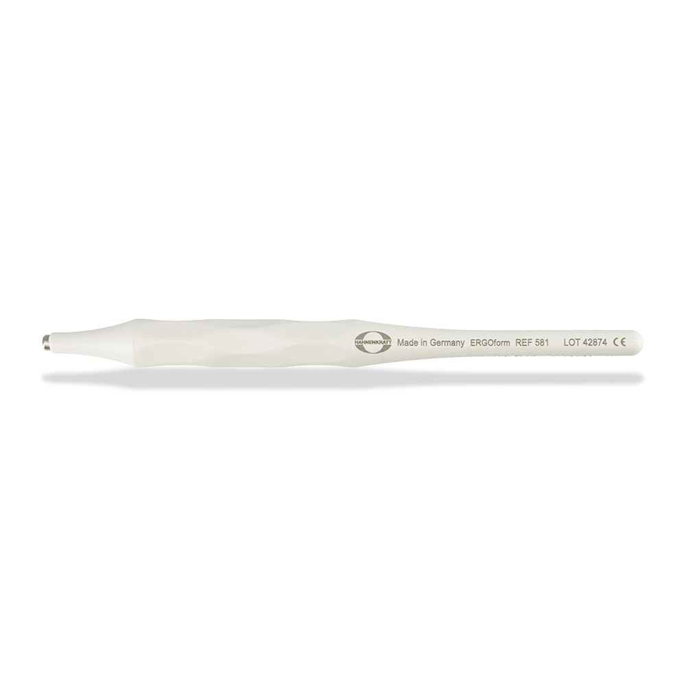 Ergoform Kunststoff-Griff 581 weiss, Stück