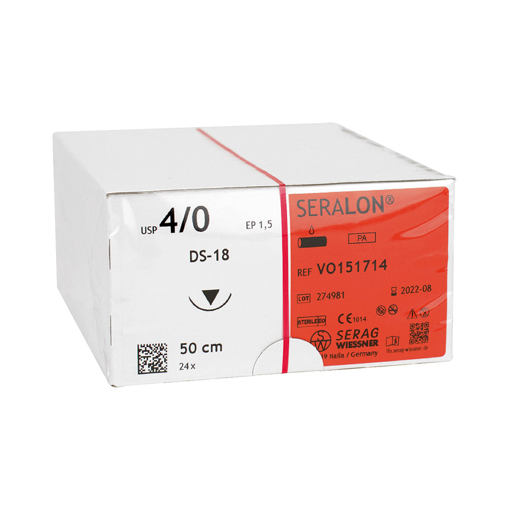 Seralon blau DS-18 4/0-EP1,5, 24 Stück