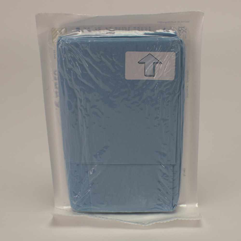 Omnia OP Tuch U-Ausschnitt 75 x 90 cm hellblau, 50 Stück