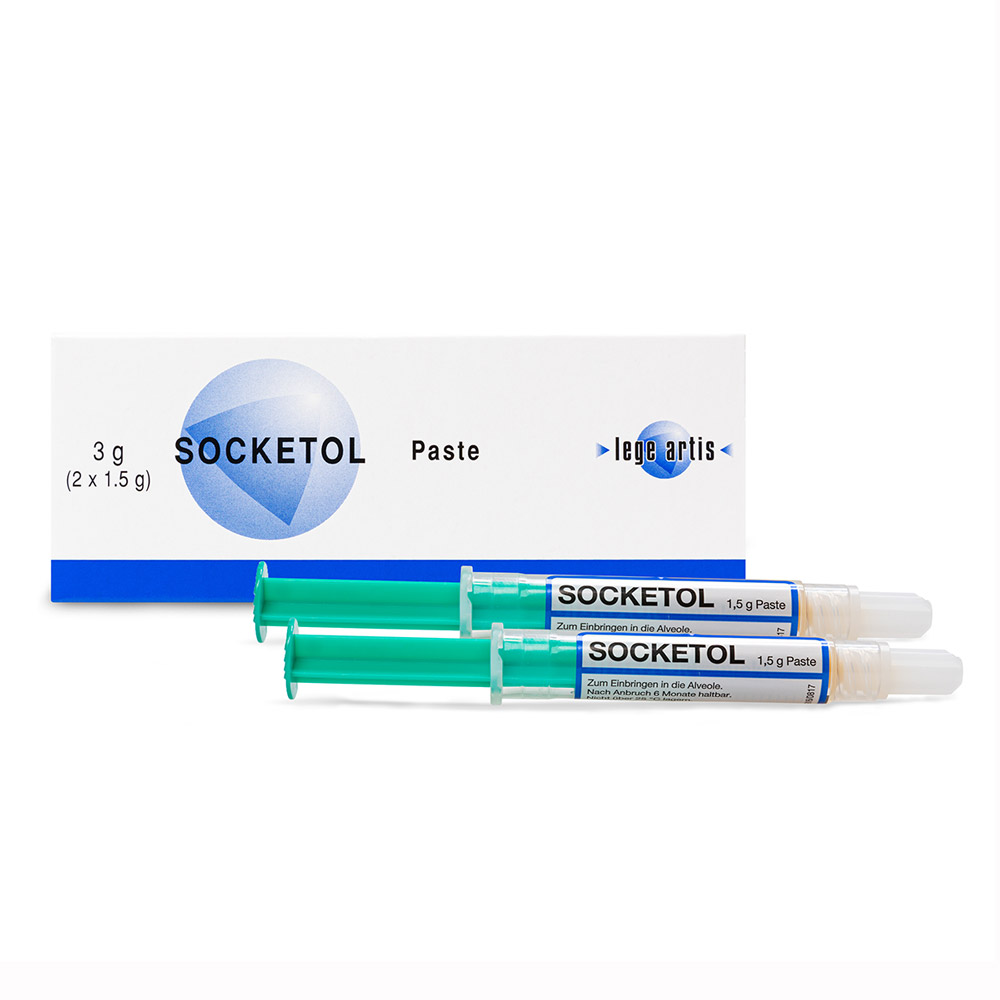 Socketol, 3 g (2 x 1,5 g Spritze)