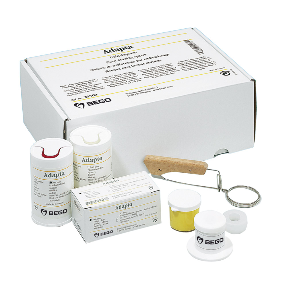 Adapta Folien 42 x 0,60 mm transparent, 100 Stück