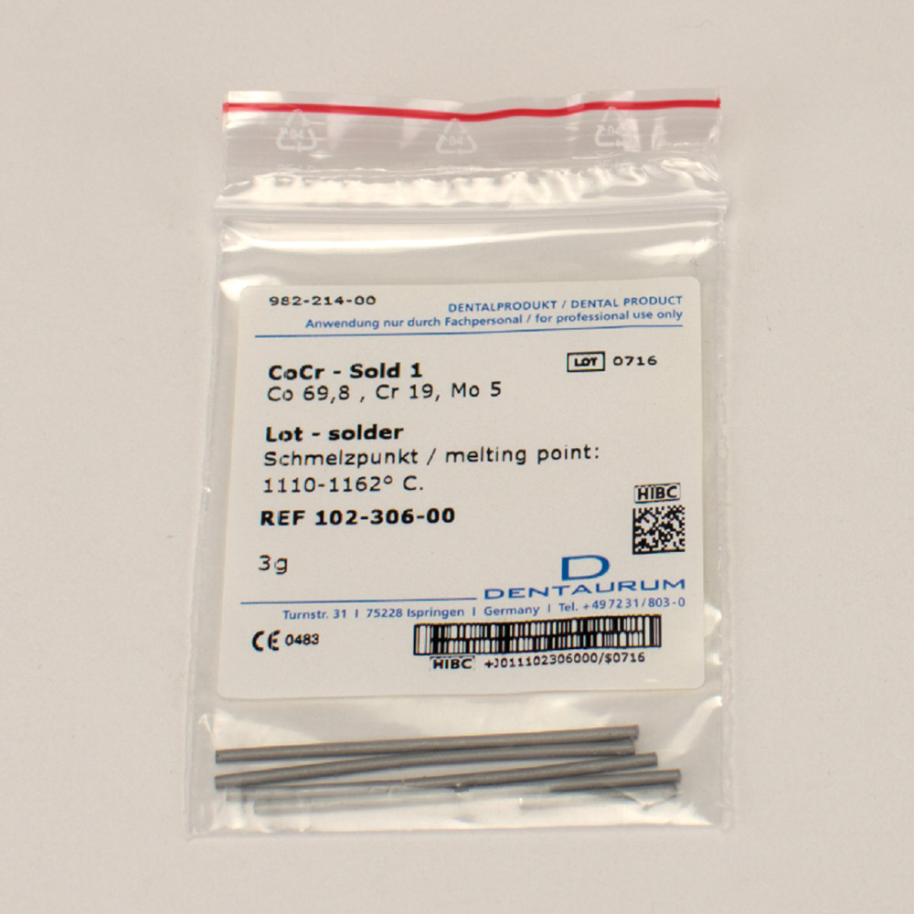 Chrom-Kobalt Lot Sold1, 3 g