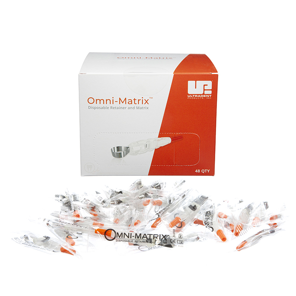 Omni-Matrix universal Winged (.025) orange, 48 Stück