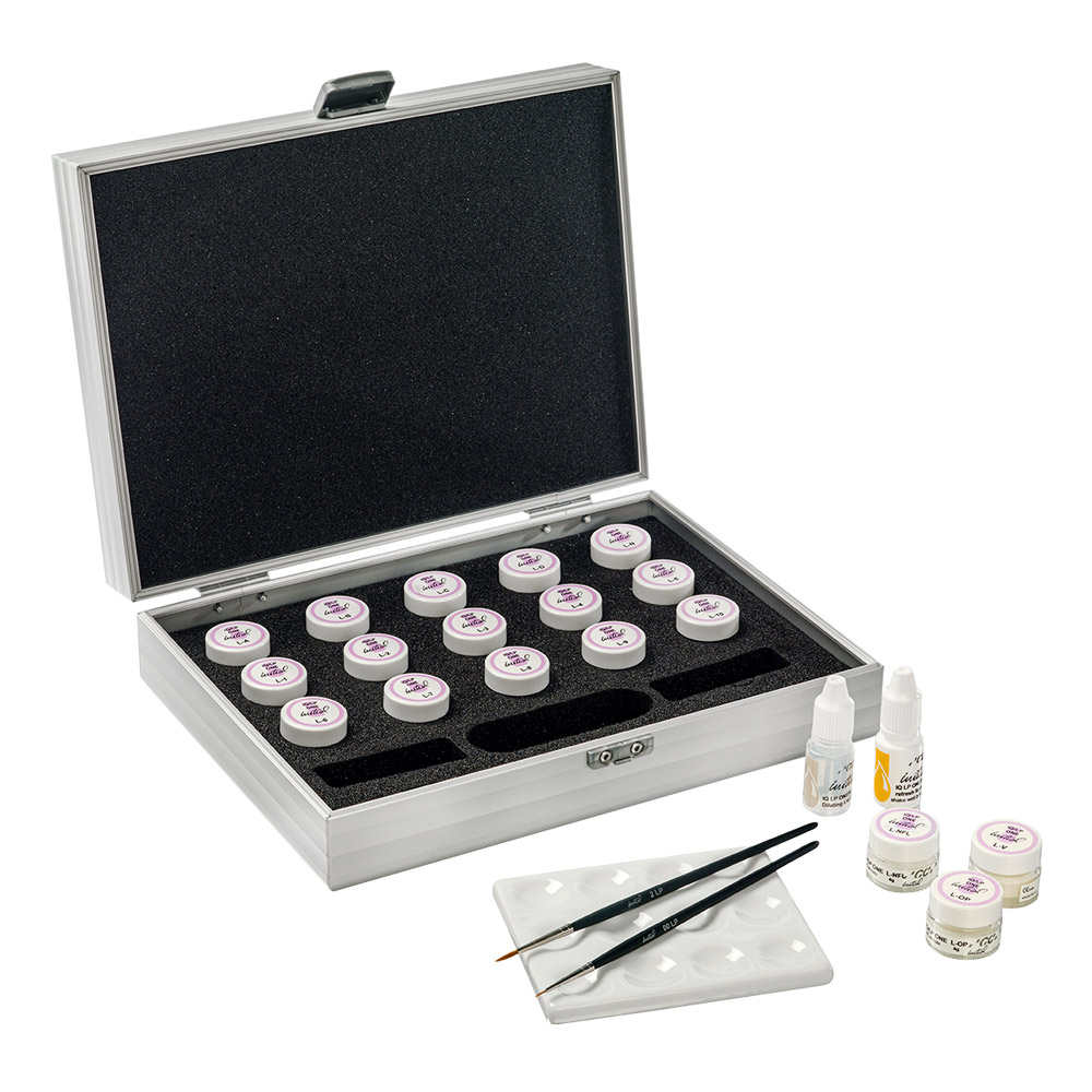 Initial IQ Lustre Pastes ONE, V-Shades Set