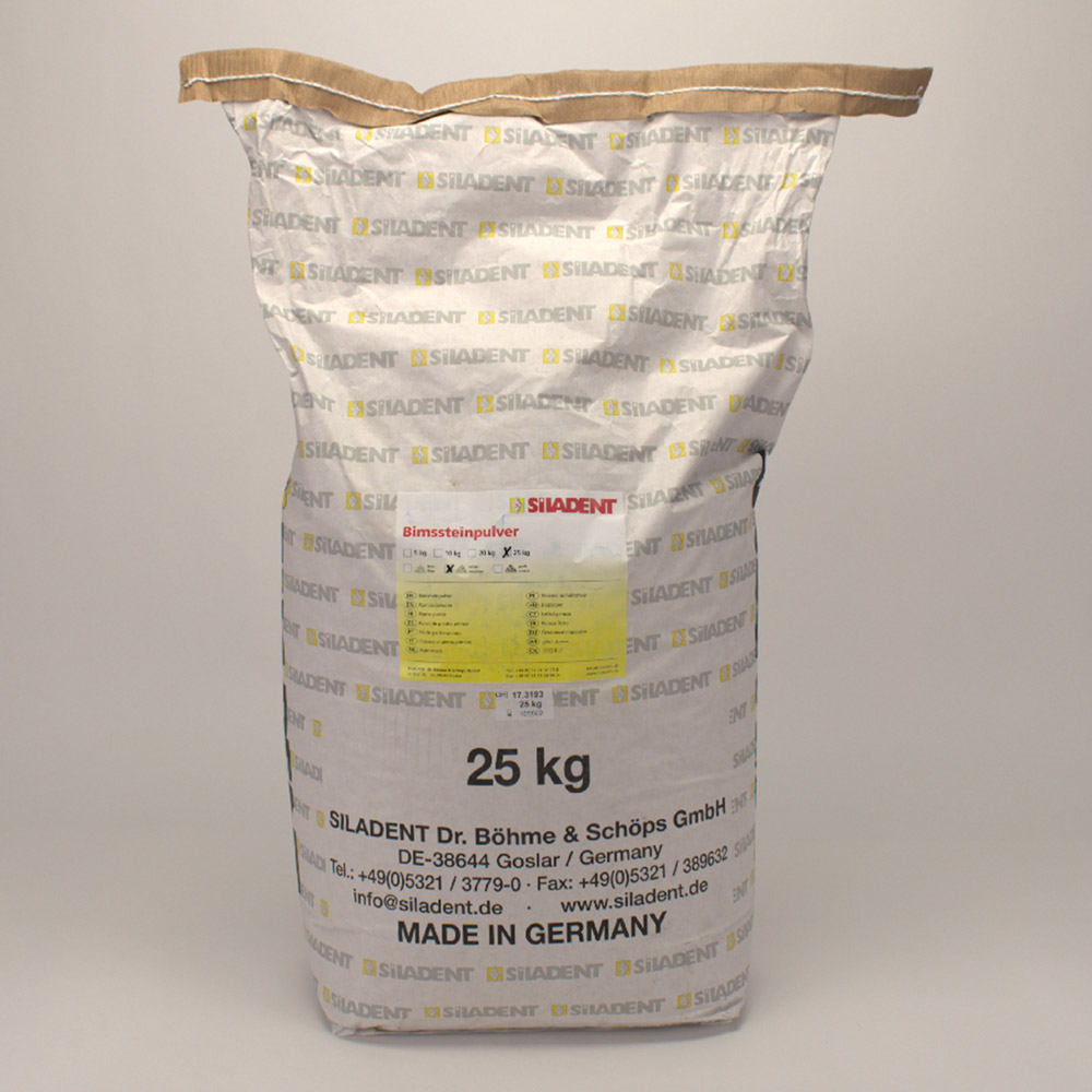 Bimssteinpulver mittel, 25 kg