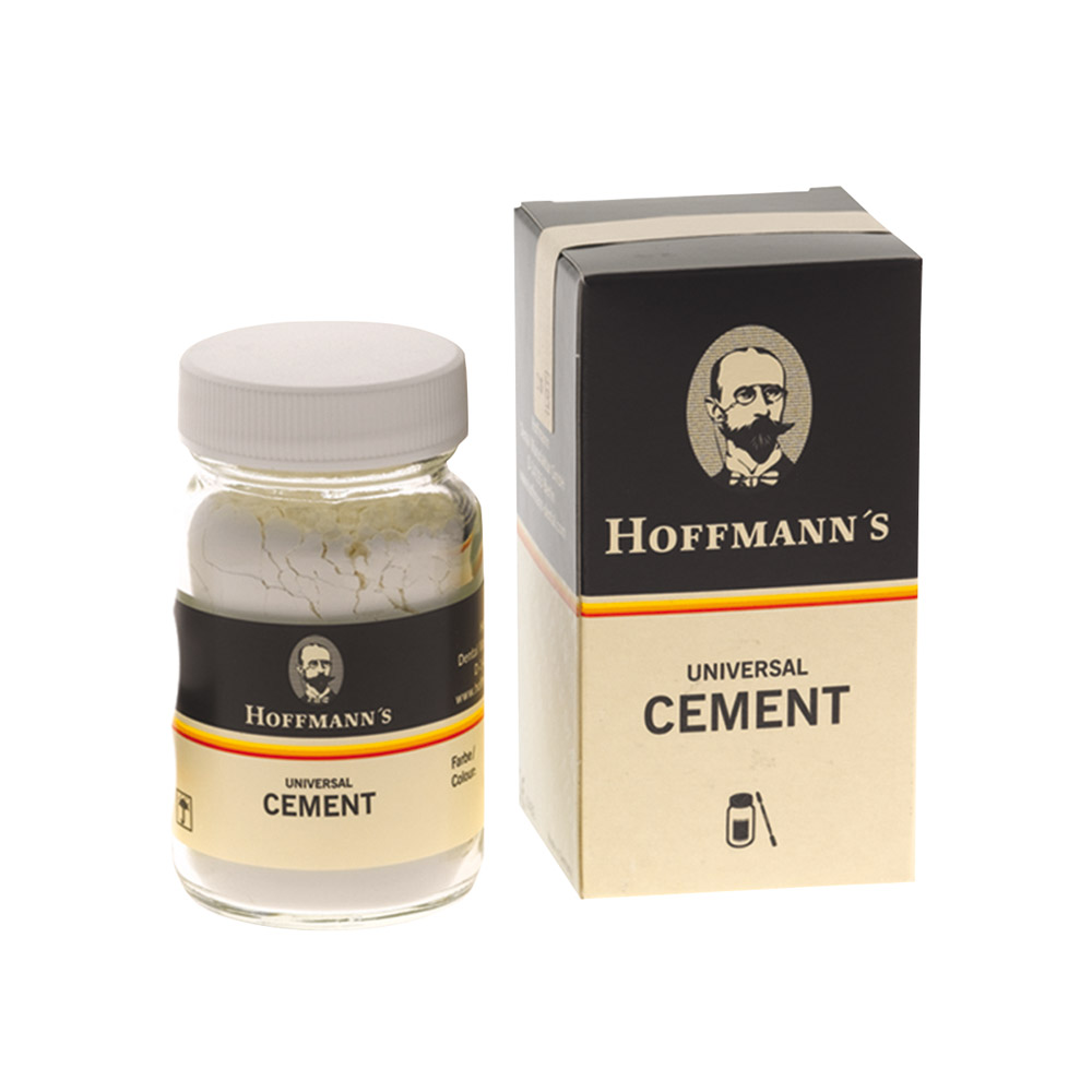 Hoffmann's Universal-Cement 5 gelb, 100 g Pulver