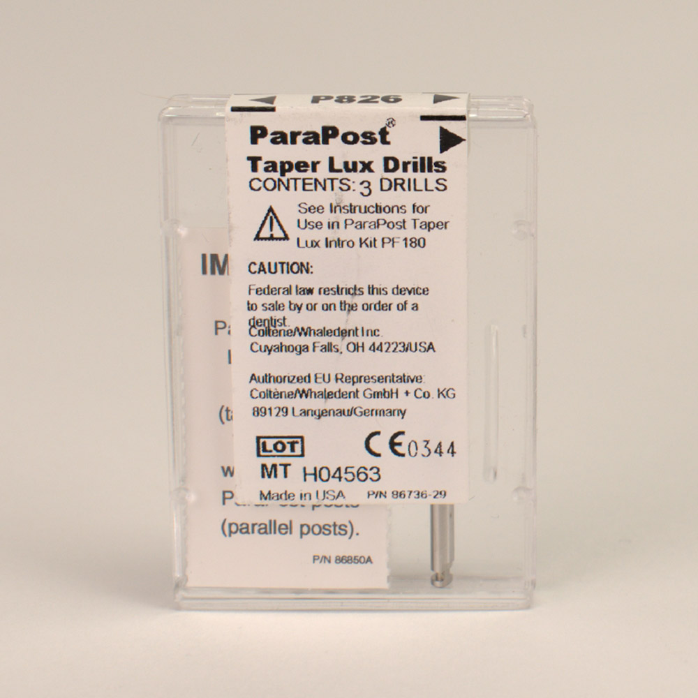 Para Post Taper Lux Drills P82-6, 3 Stück