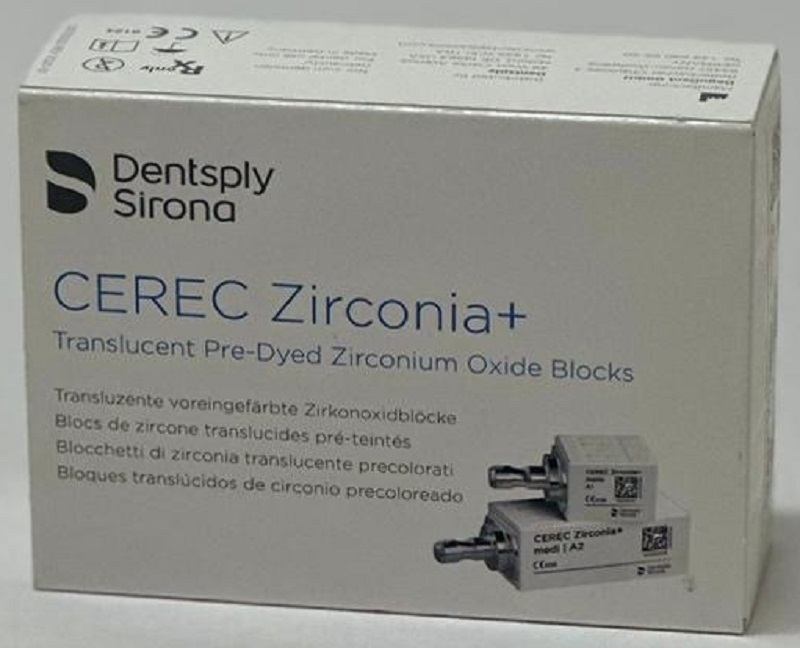 CEREC Zirconia+ mono A3, 3 Stück