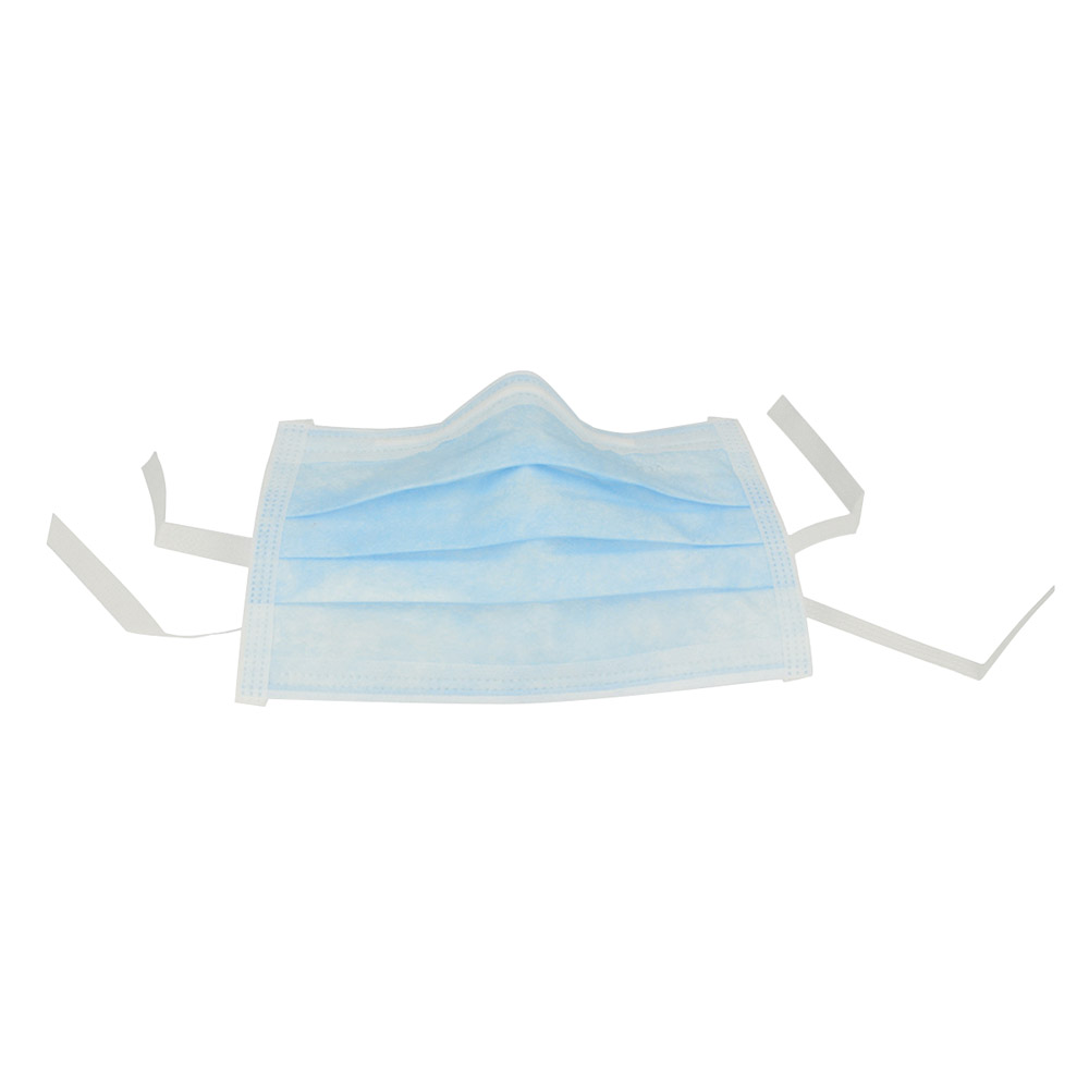 Mundschutz Monoart Pro 3 blau Band, 50 Stück