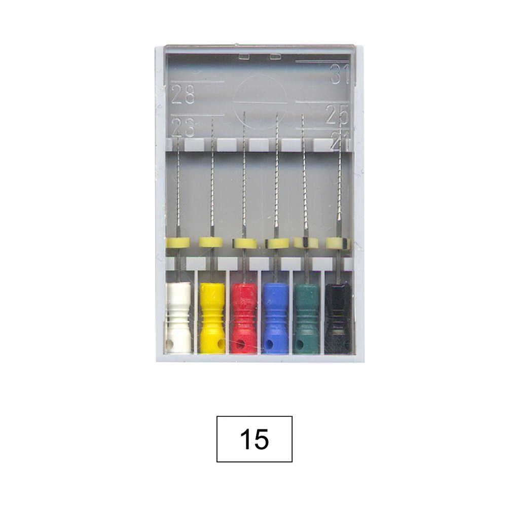 Hedströmfeilen 174 #15 25 mm, 6 Stück