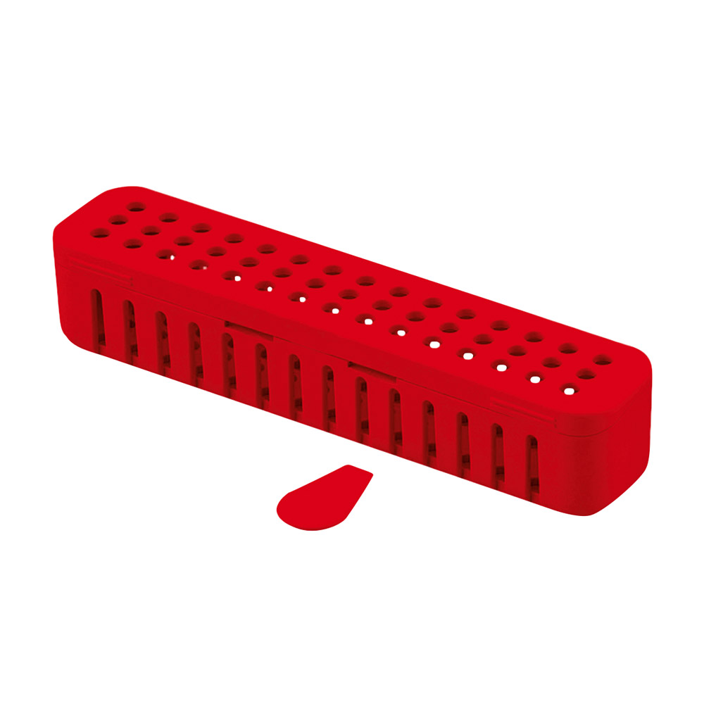Steri-Container Compact rot, Stück