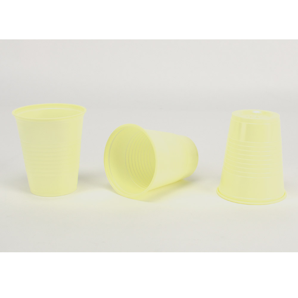 Mundspülbecher gelb, 1000 Stück