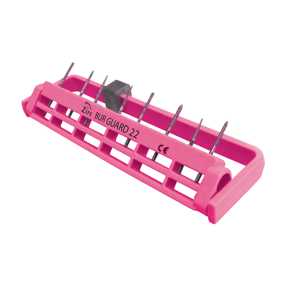 Steri Bur Guard groß 22-Loch neonpink, Stück