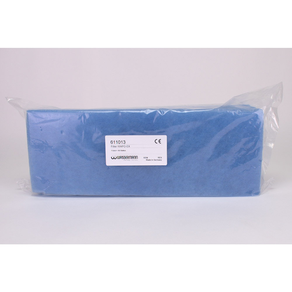 Filtermatte 400 x 145 mm Wapo-Ex, 10 Stück