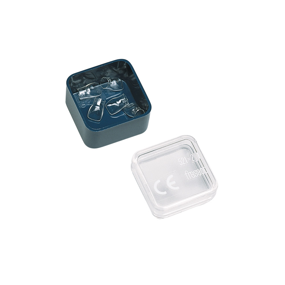 Kinderzahn Strip-Kronen klar 634, 5 Stück