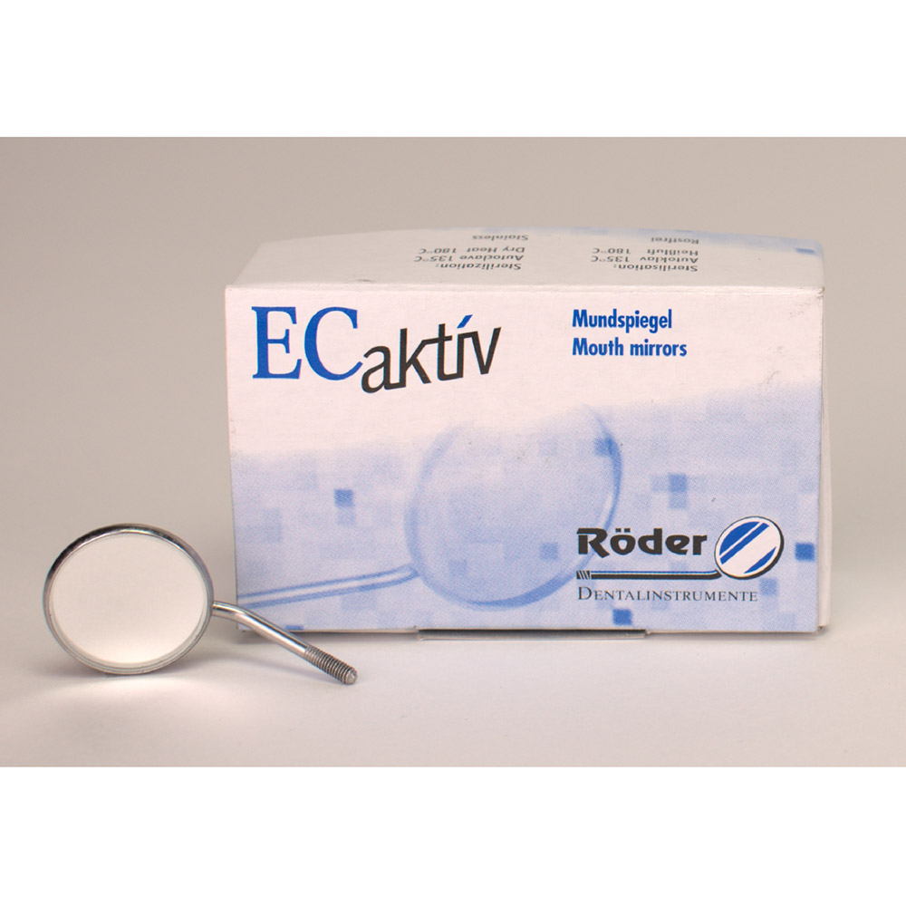 Mundspiegel Ec Aktiv Gr. 4 plan, 12 Stück