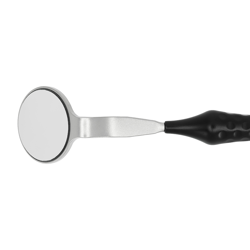 Mundspiegel MEGAduo Rhodium 5 plan SS, 6 Stück