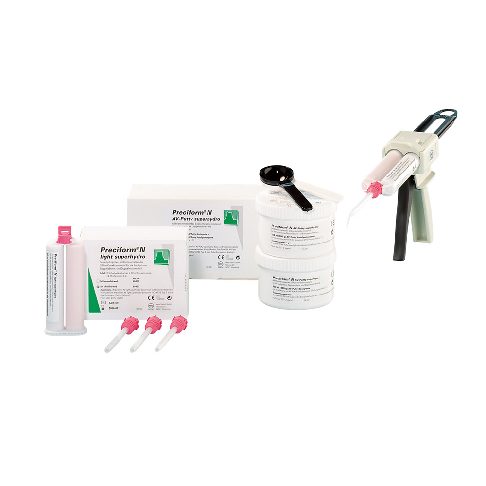 Preciform N light Superhydro schnellhärtend, 2 x 50 ml