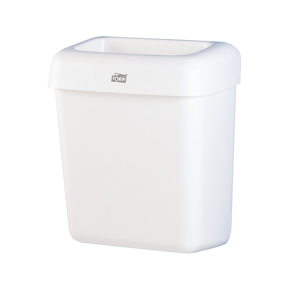 Tork Abfallbehälter mini Kunststoff weiß, Stück