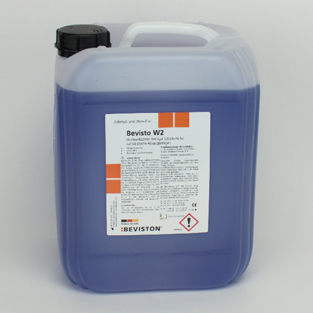 Bevisto W2 (alkalisch), 10 L Kanister