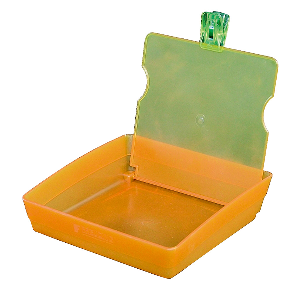 Arbeitsschale mit Klammer mango, Stück