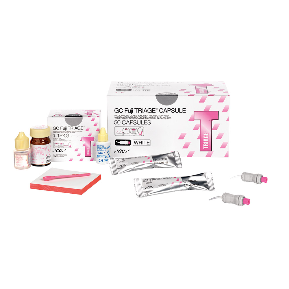 Fuji TRIAGE pink Pulver + Flüssigkeit, 1-1 Packung