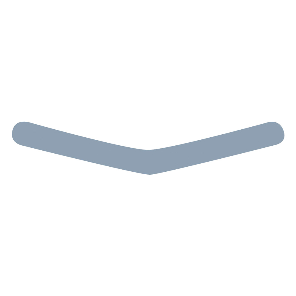 Tofflemire Slick Band regular grau, 50 Stück