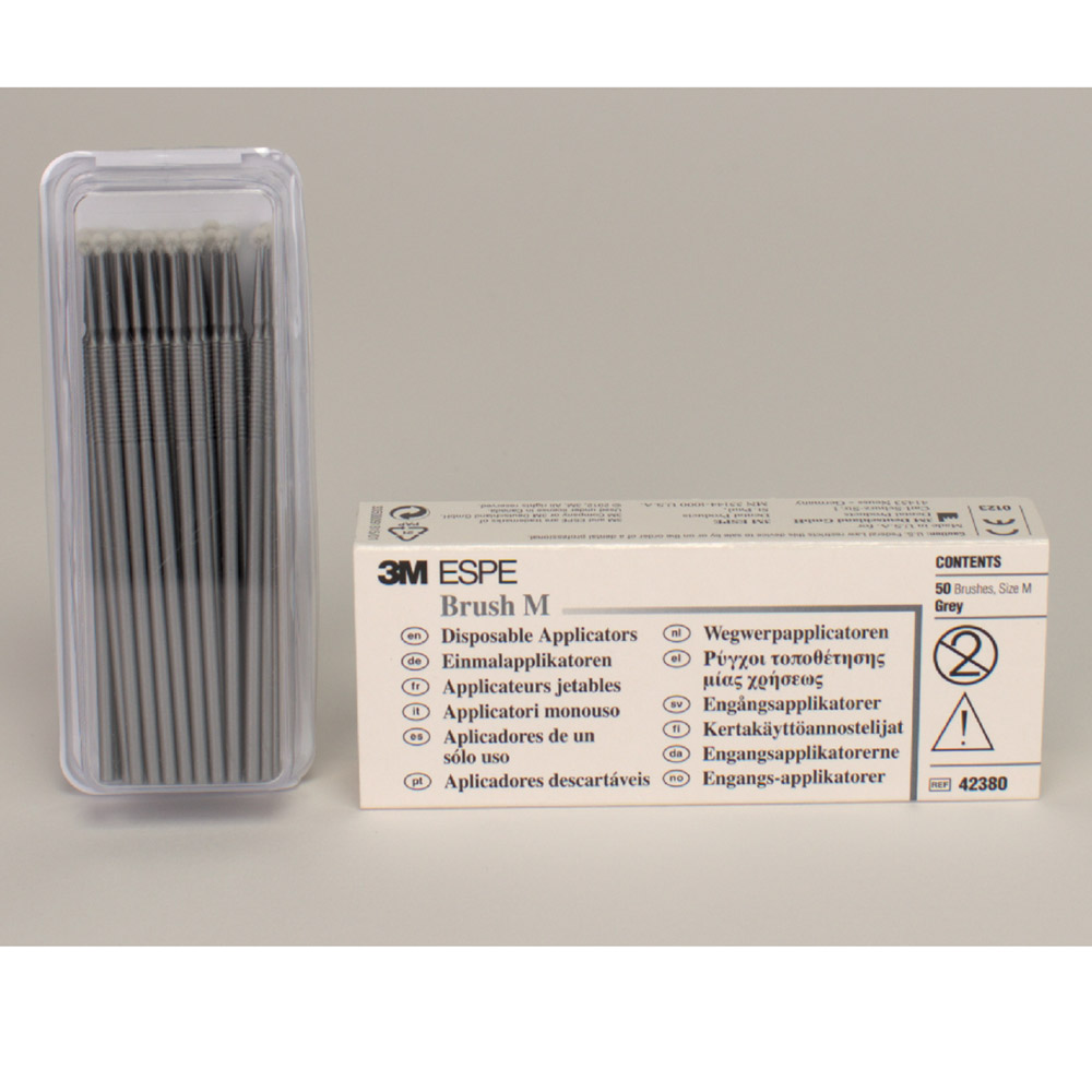 Einmalapplikatoren grau M, 50 Stück