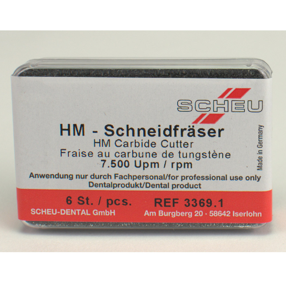 HM Schneidfräser, 6 Stück