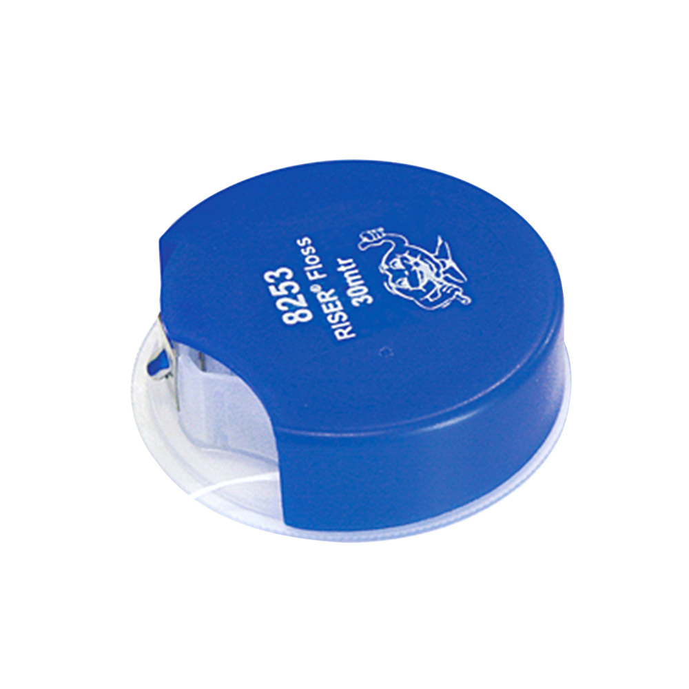 Riser Floss Volumen-Seide, 30 m Rolle