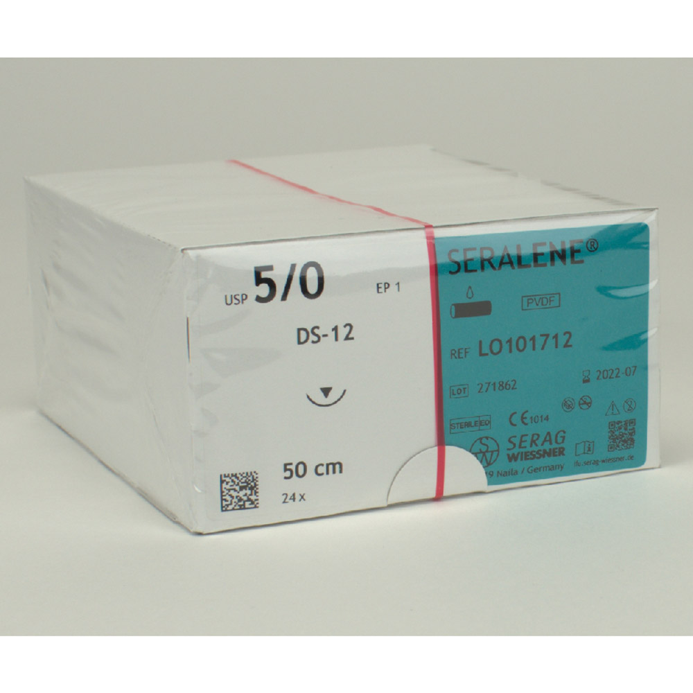 Seralene blau USP 5/0 DS-12, 24 Stück