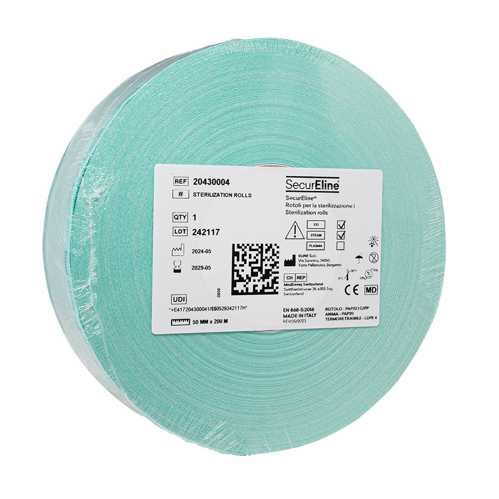 Sterilisationsrolle 50 mm, 200 m Rolle
