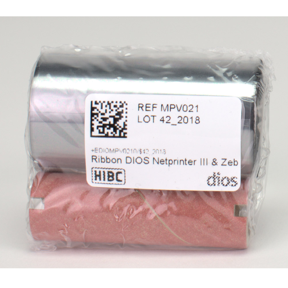 Farbband für DIOS Zebra + Netprinter III, Stück