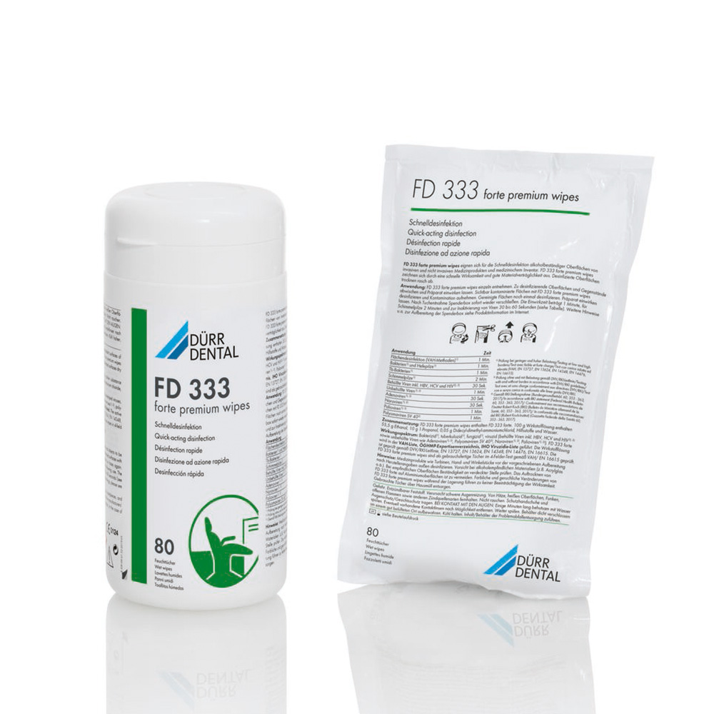 FD 333 forte premium wipes, 12 x 80 Stück Nachfüllpackung