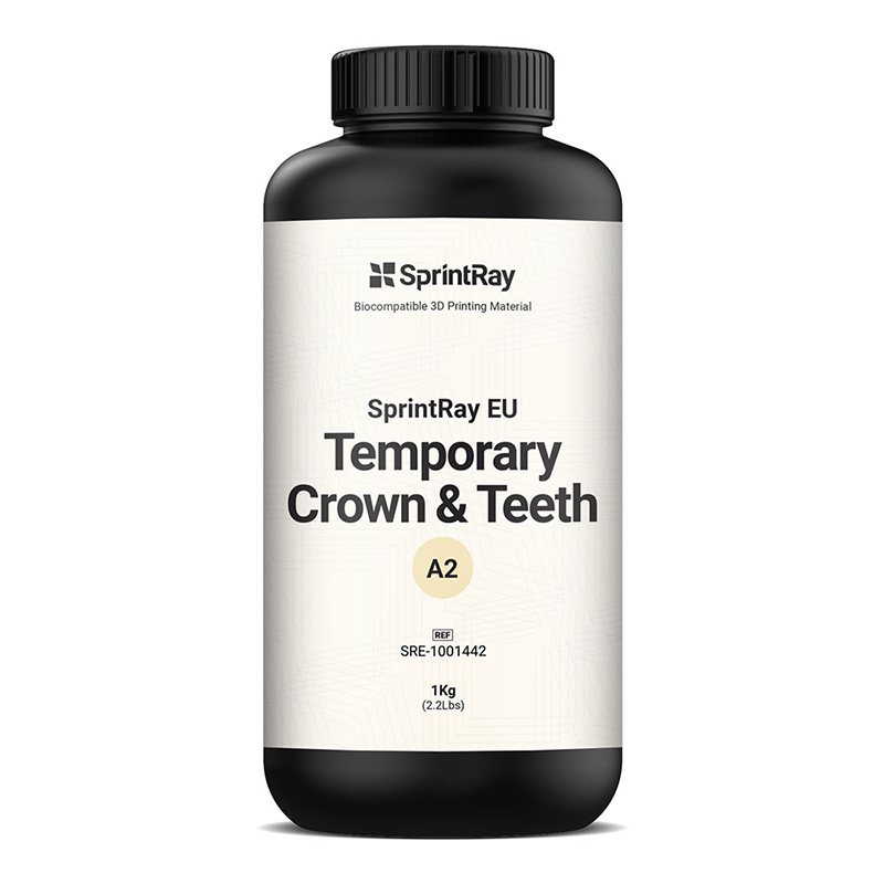 SprintRay EU Temporary Crown and Teeth A2, 1 L