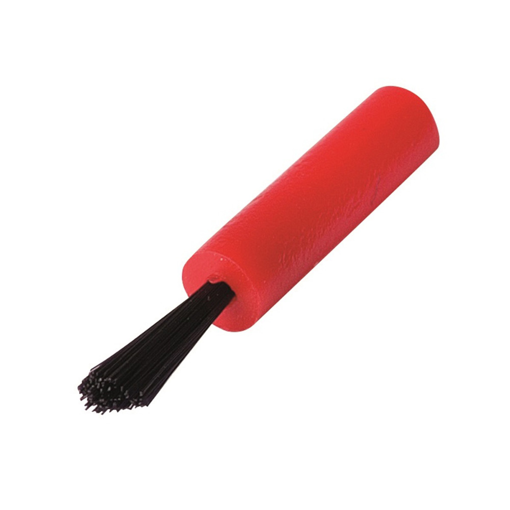 Pinseleinsätze Schaft rot, 100 Stück