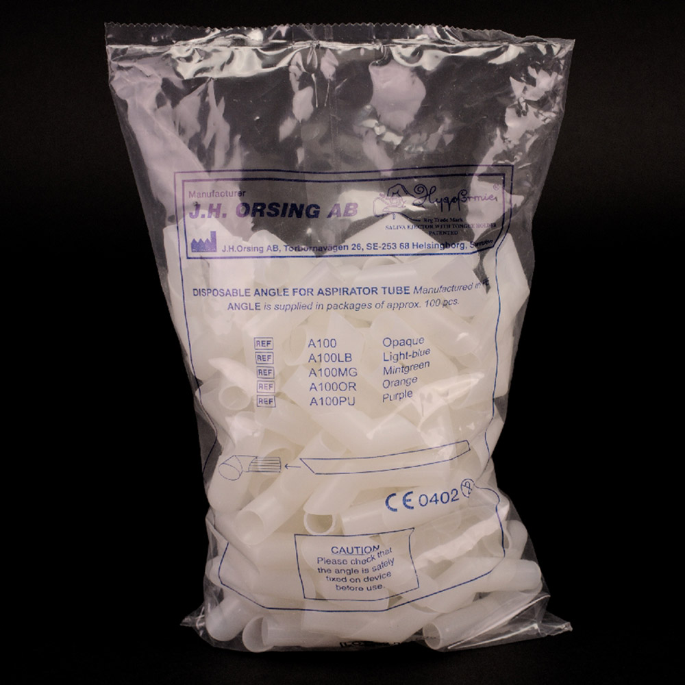 Hygovac Kanülen Adapter gebogen Opak, 1000 Stück