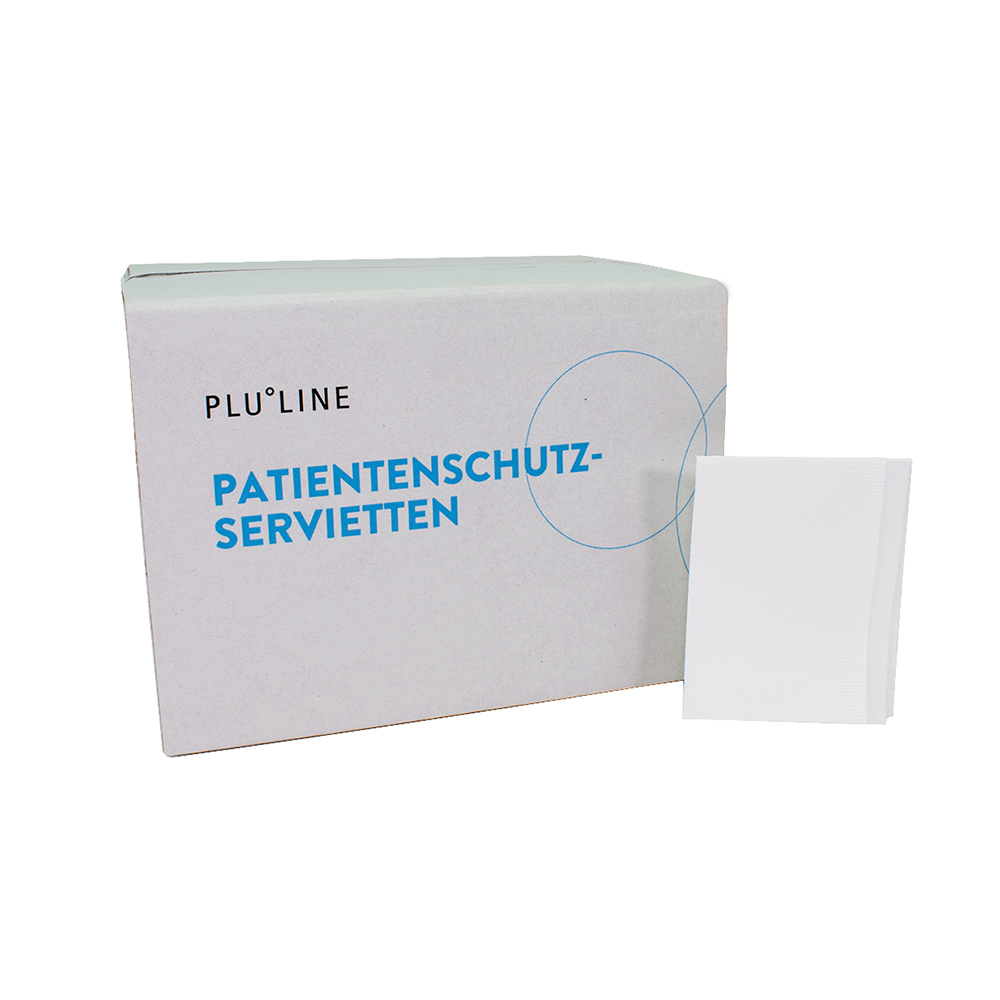 PLULINE Patientenschutzservietten+ weiß, 500 Stück